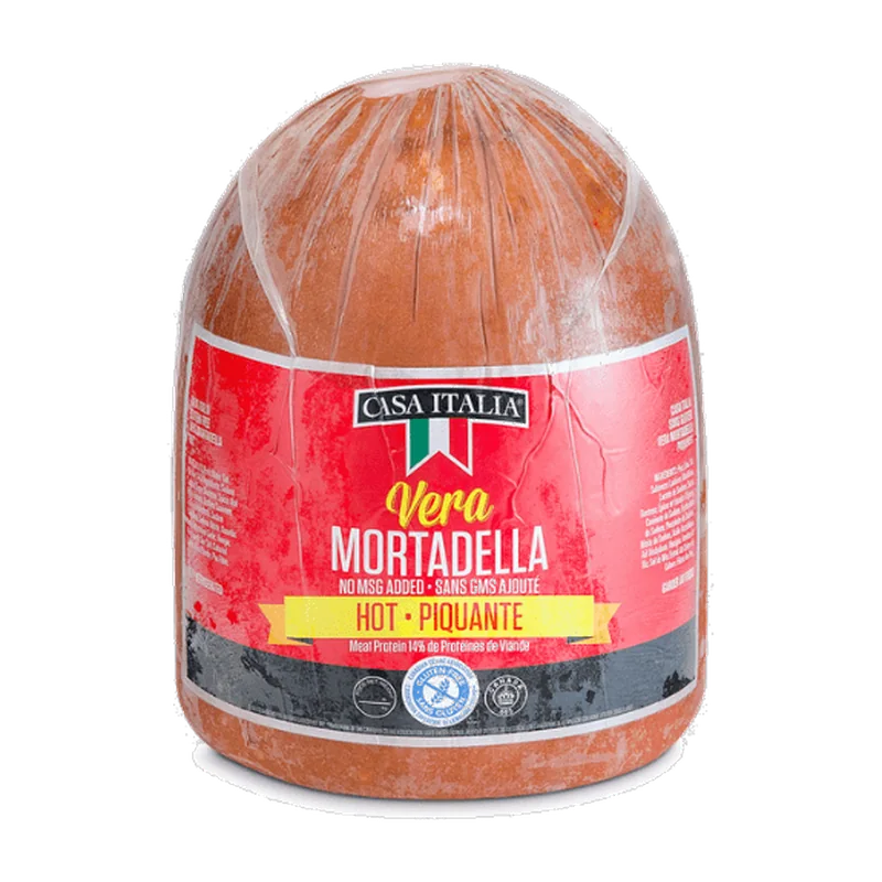 Casa Italia Vera Piccante Mortadella OF package