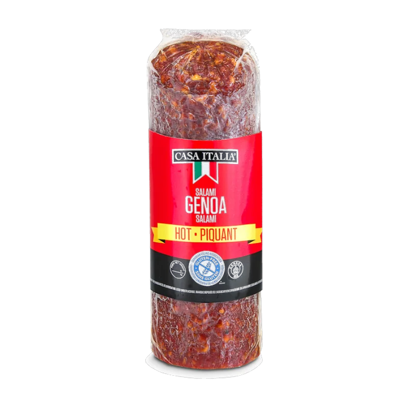 Casa Italia Genoa Salami Piccante OF package