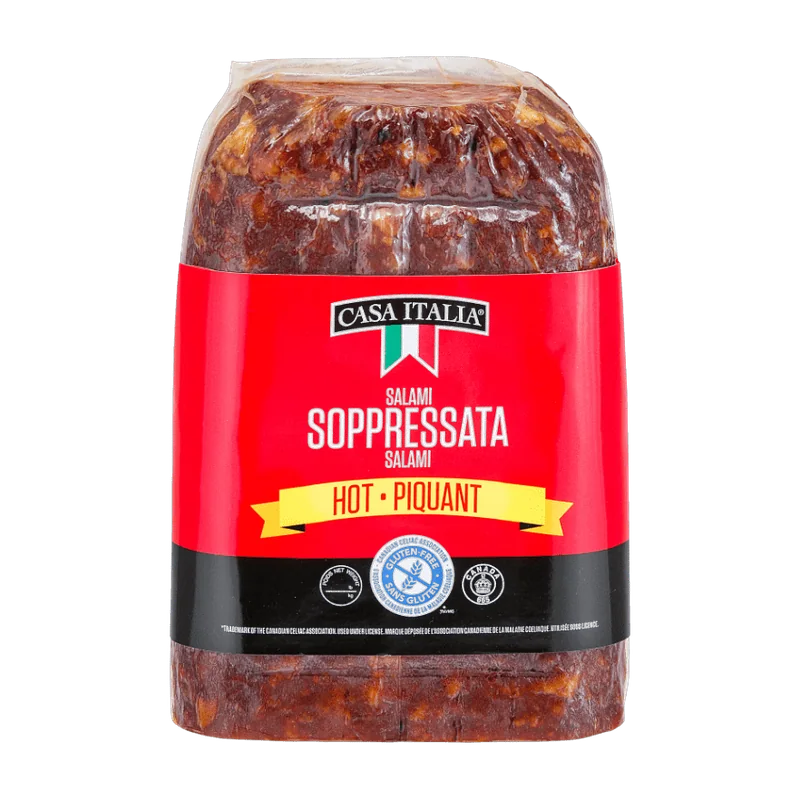 Casa Italia Soppressata Piccante OF package